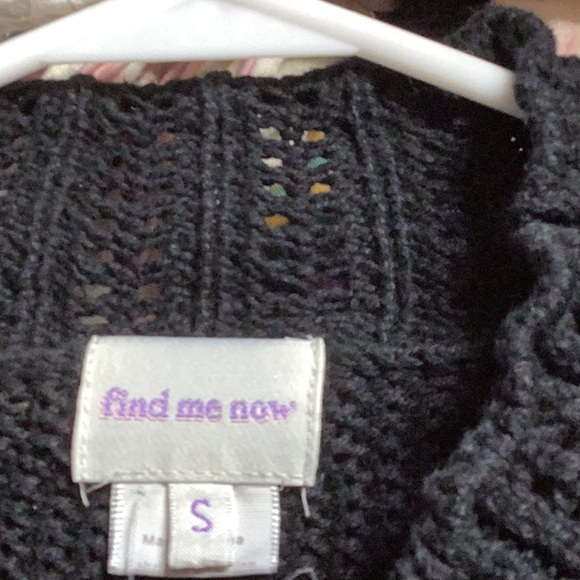 Anthropologie Hearts Embroidered Sweater find me now size small - Picture 4 of 5